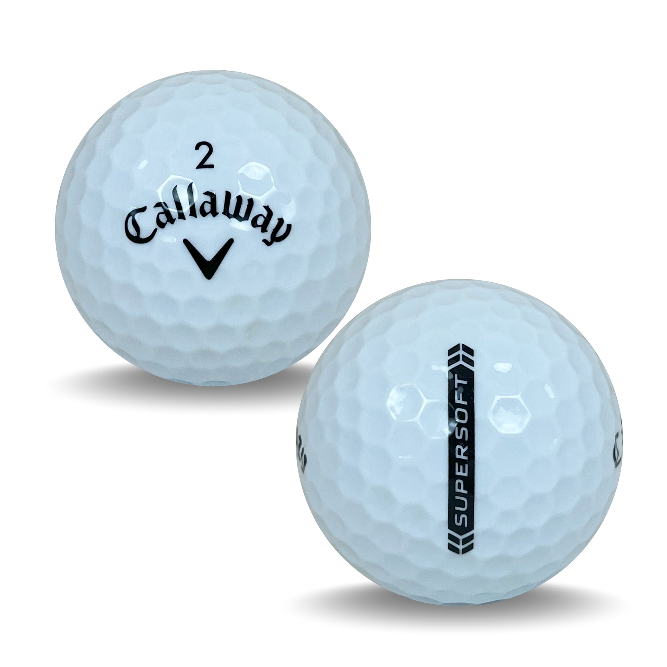 24 Callaway Supersoft 5A Recycled Golf Balls, by Mulligan USA