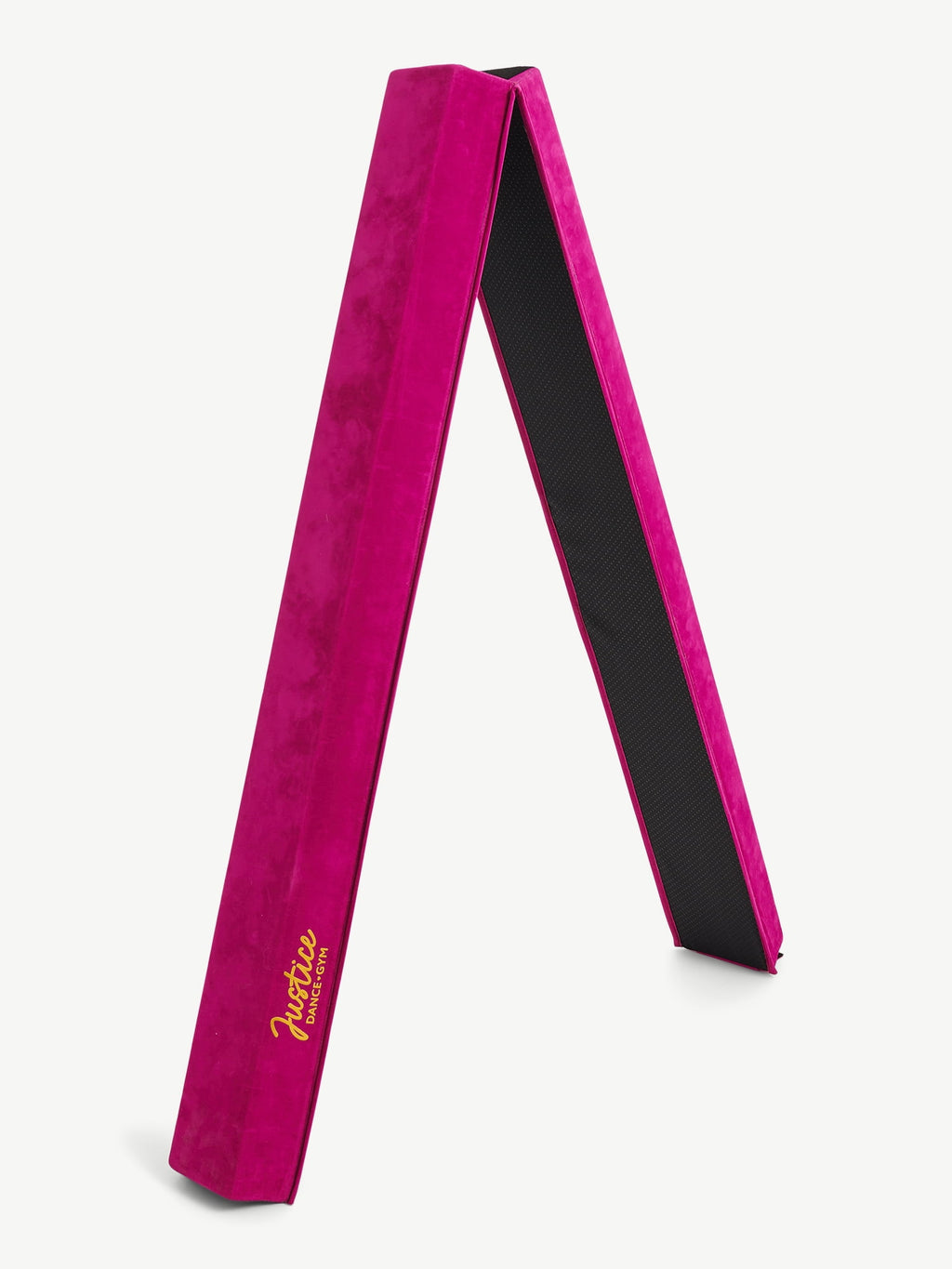 Justice 8FT Folding Gymnastics Balance Beam , Vegan Suede Material, Purple