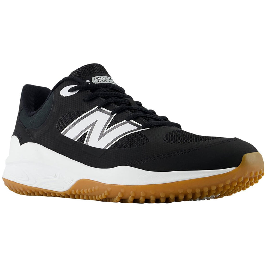New Balance Mens 3000V7 Baseball Turfs Black/White 9