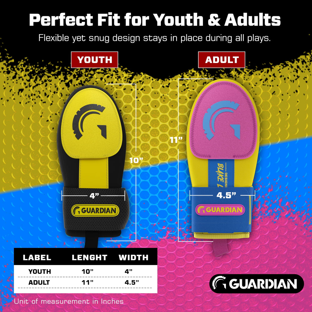 Guardian Baseball Prospect Project X Blake Lundy V2 Sliding Mitt Youth and Adult Sizes - Sliding Glove for Baseball - Elastic Compression Strap -LIMITED EDITION