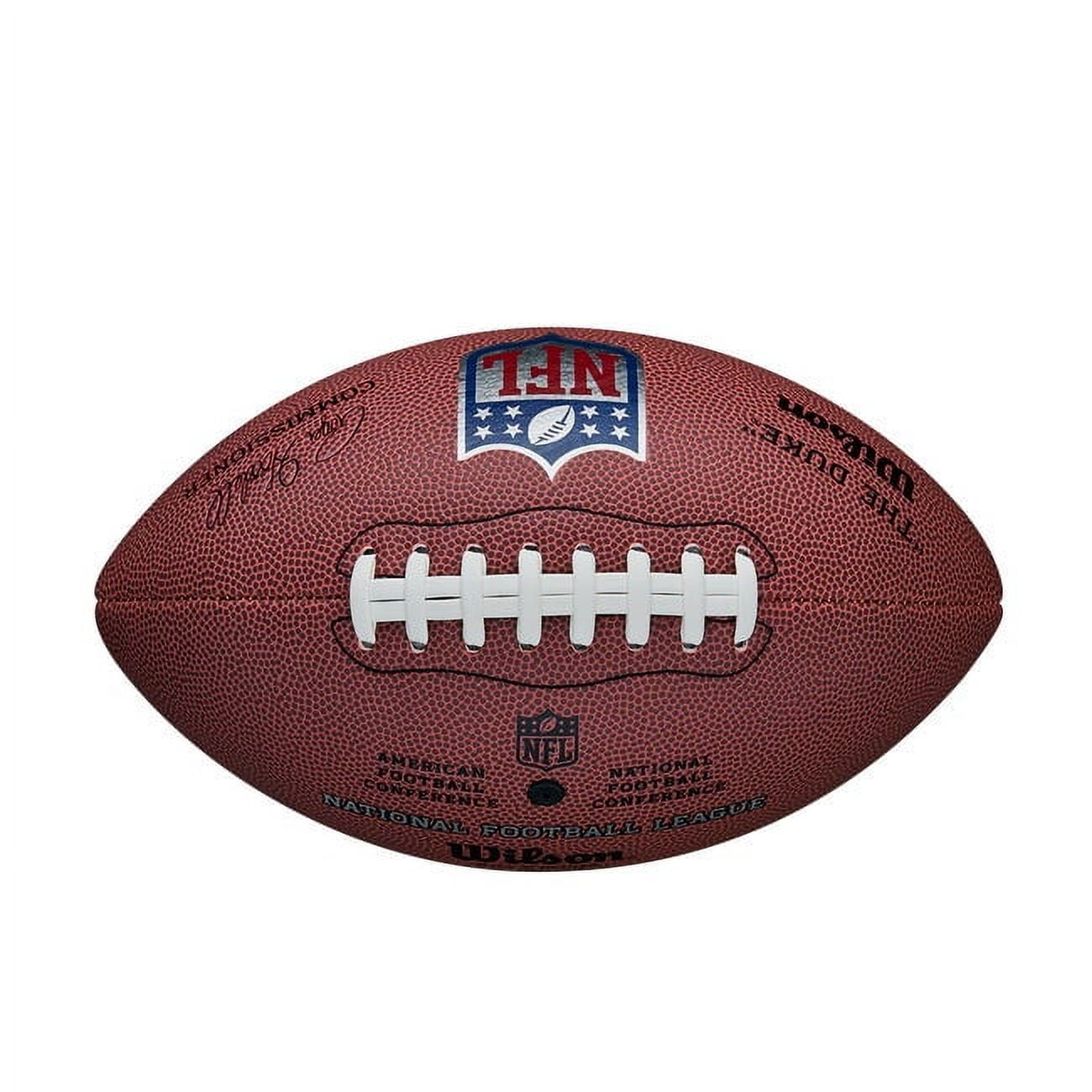 Wilson NFL The Duke Replica Football - Brown, Official Size