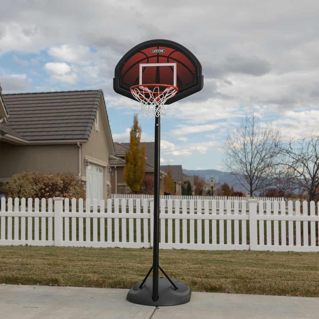 Lifetime 32-Inch Youth Impact Portable Basketball Hoop with Telescoping Adjustment & Youth Rim - Model 90269-Outdoor Play