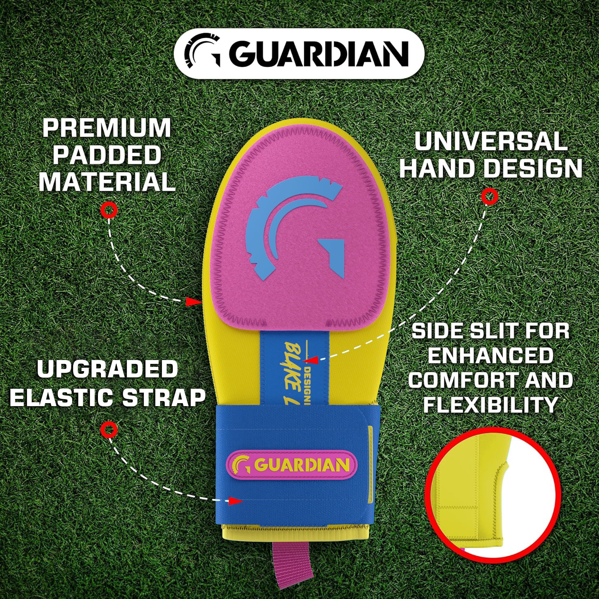 Guardian Baseball Prospect Project X Blake Lundy V2 Sliding Mitt Youth and Adult Sizes - Sliding Glove for Baseball - Elastic Compression Strap -LIMITED EDITION