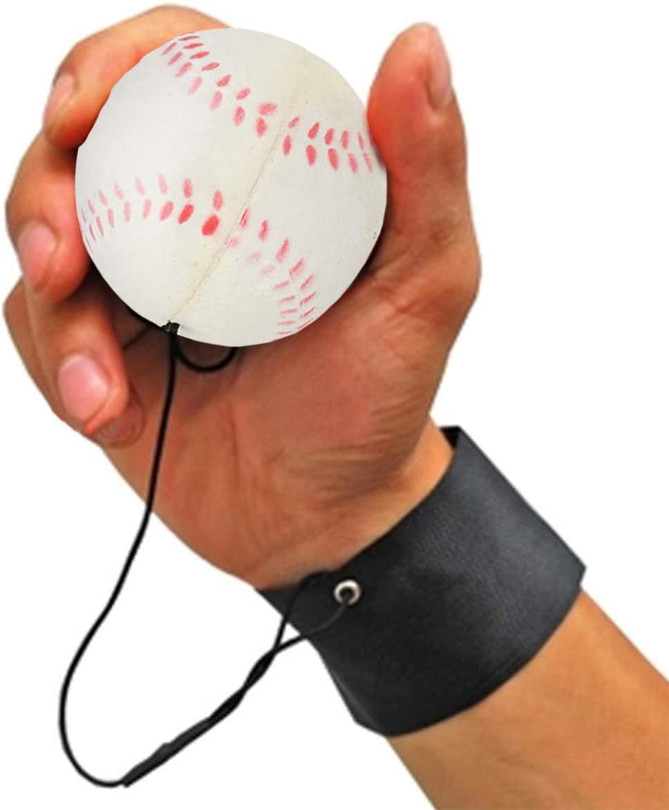 Kicko Practice Baseballs on Elastic Cord - 12 Pack - 2.25 Inch