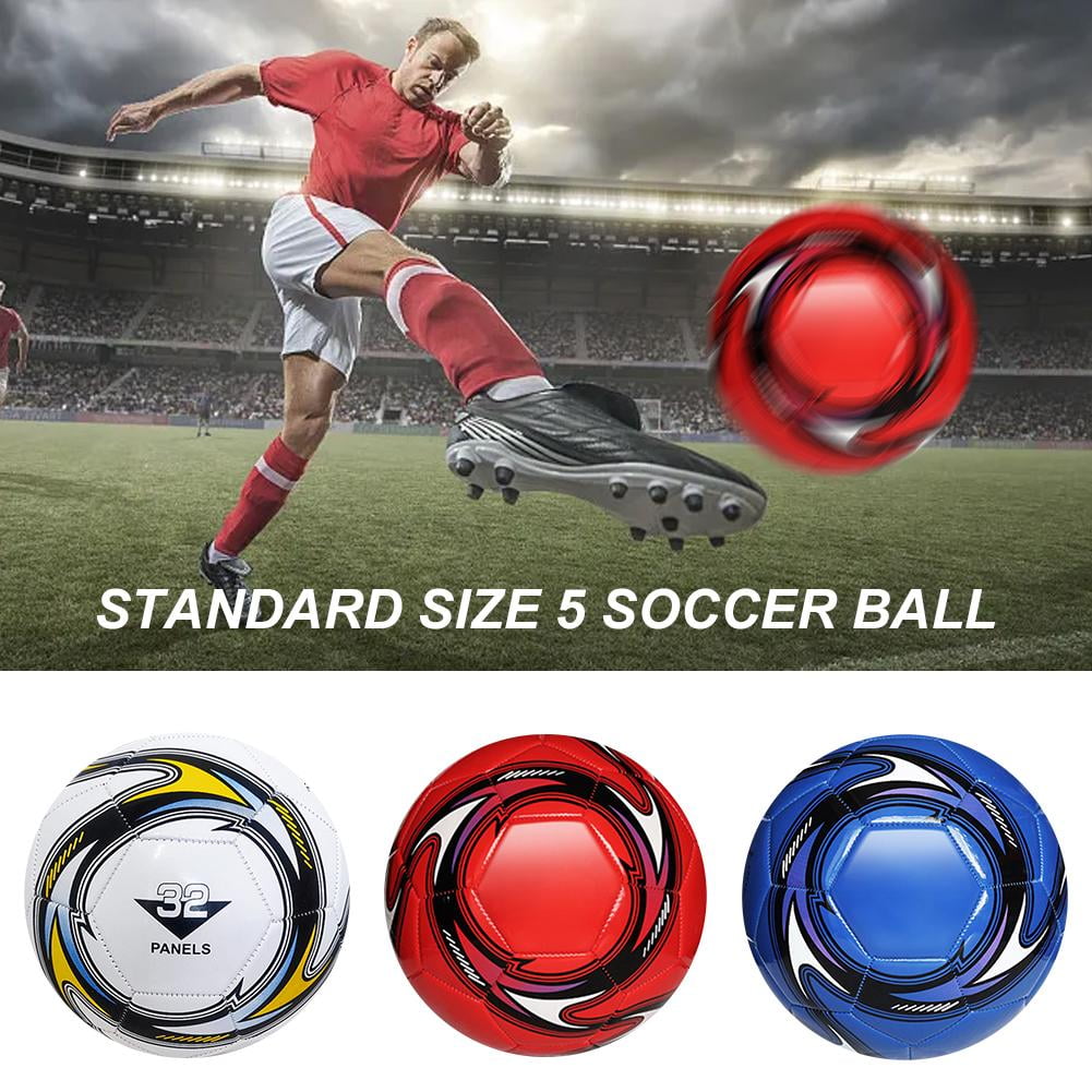 Soug Leakproof Soccer Ball, Blue, Size 5