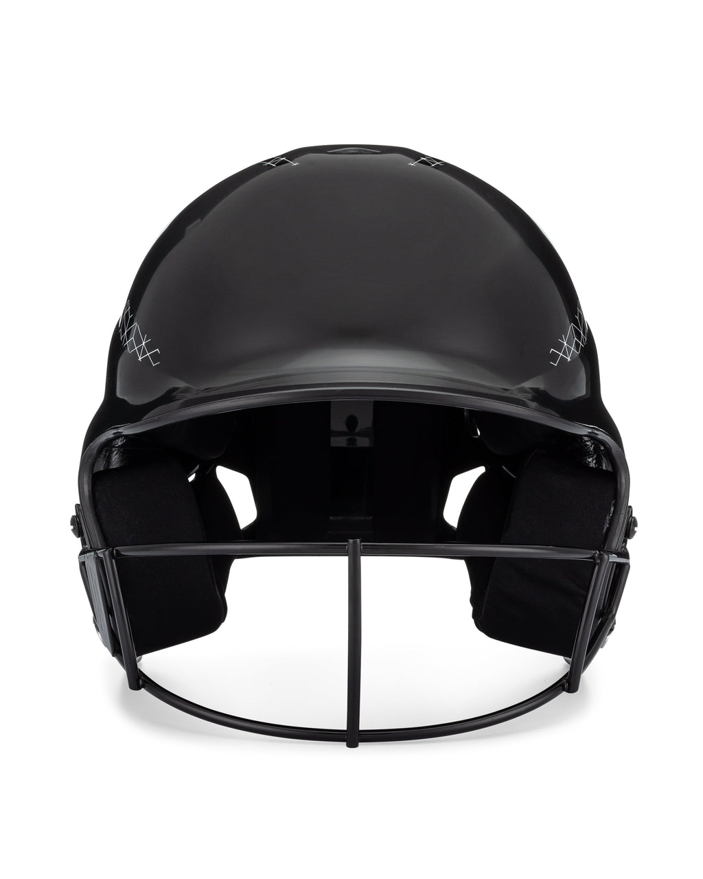 RIP-IT Vision Classic Softball Batting Helmet 2.0, Black, Small and Medium