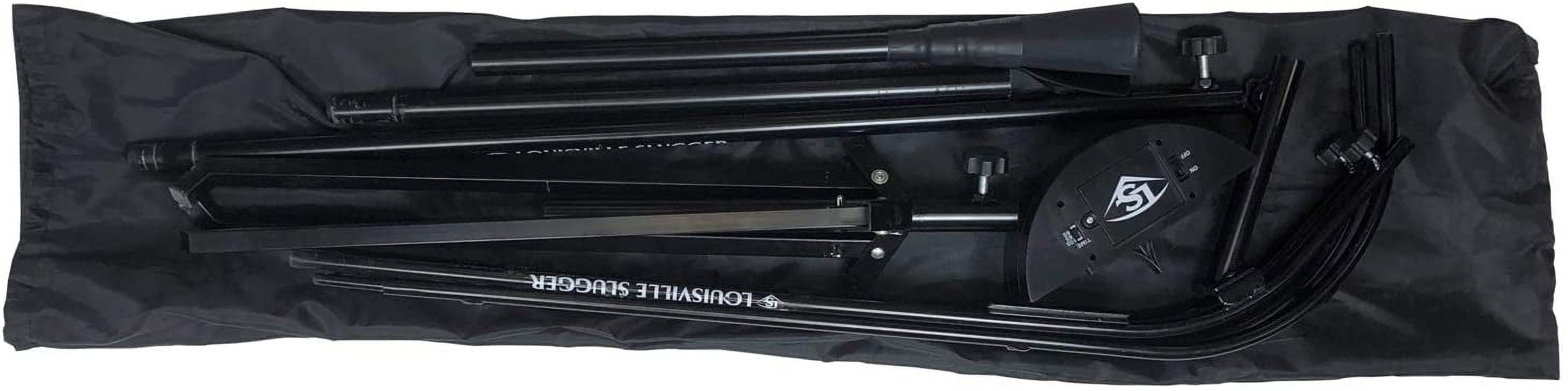 Louisville Slugger Soft Toss System – Portable Baseball & Softball Training Tool with Adjustable Toss Height, Ideal for Batting Practice