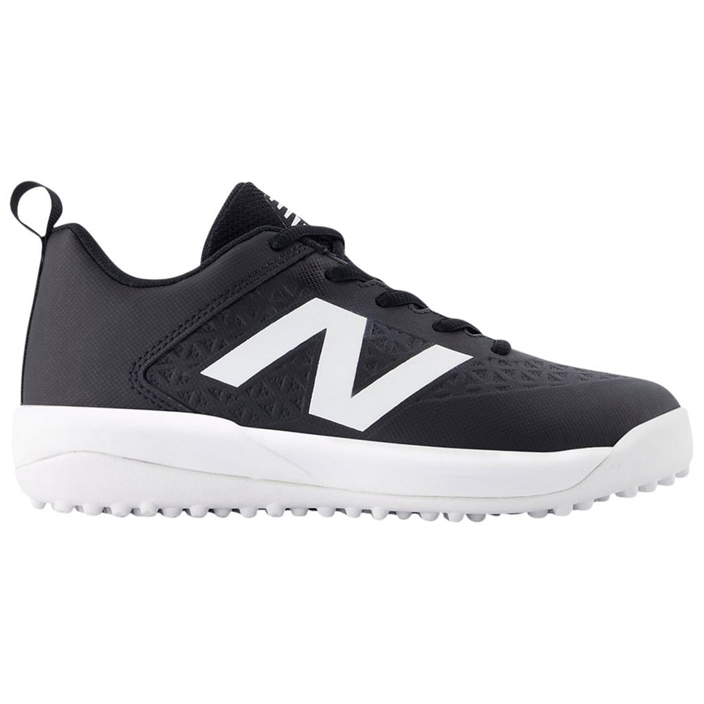 New Balance Youth 4040V8 Baseball Turfs Black/White 10.5K