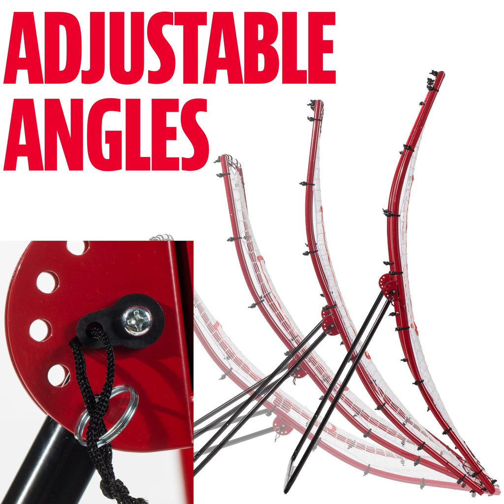 Franklin Sports 2-in-1 Baseball Pitchback Target + Rebounder Net - 68"