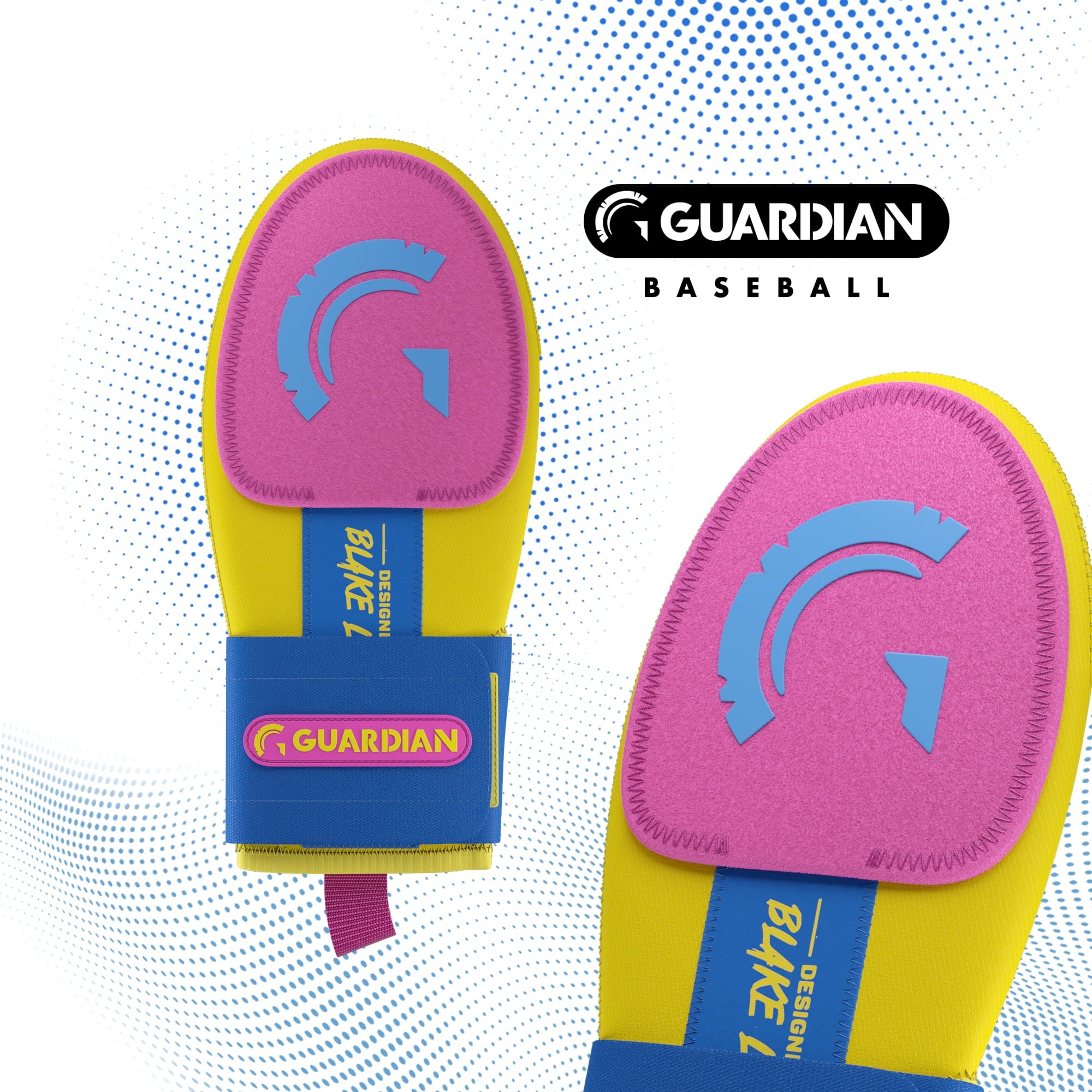 Guardian Baseball Prospect Project X Blake Lundy V2 Sliding Mitt Youth and Adult Sizes - Sliding Glove for Baseball - Elastic Compression Strap -LIMITED EDITION