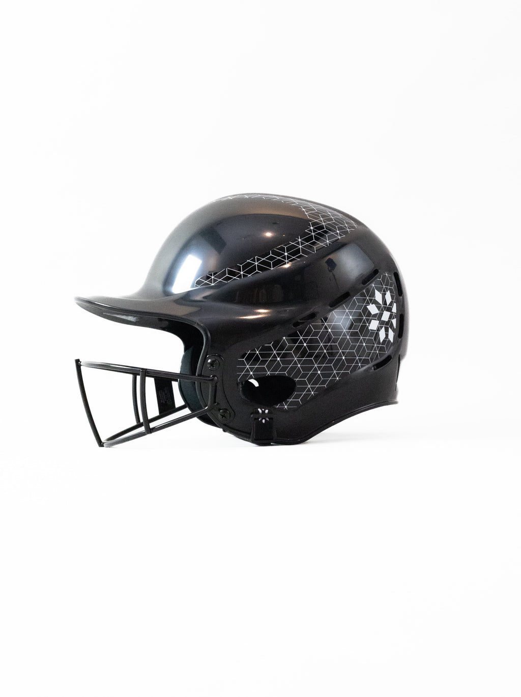 RIP-IT Vision Classic Softball Batting Helmet 2.0, Black, Small and Medium