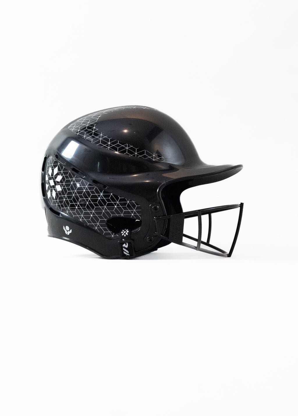 RIP-IT Vision Classic Softball Batting Helmet 2.0, Black, Small and Medium