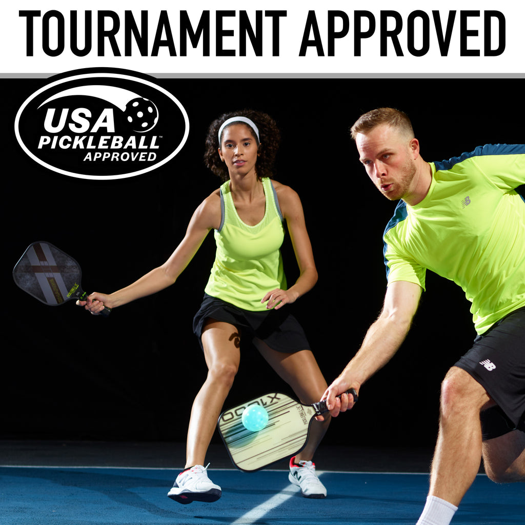 Franklin Sports X-26 Official Indoor Pickleballs - Bulk 100 Pack - Blue