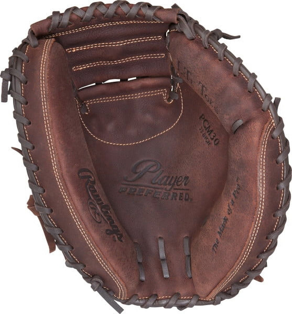 Rawlings Player Preferred 33-inch Catcher's Mitt | Right Hand Throw | High School | Baseball & Softball