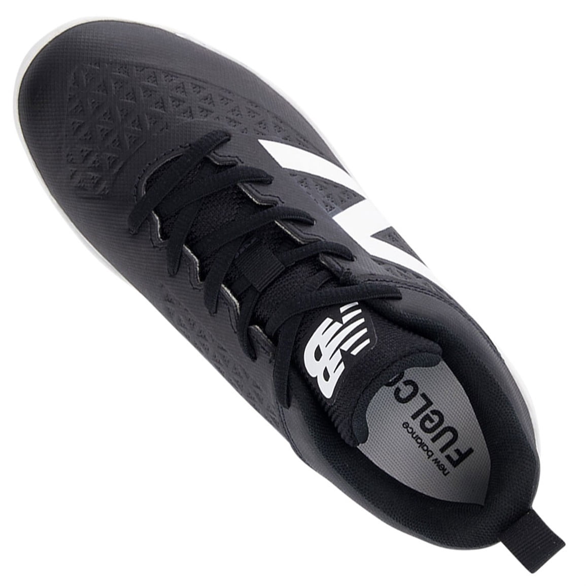 New Balance Youth 4040V8 Baseball Turfs Black/White 10.5K