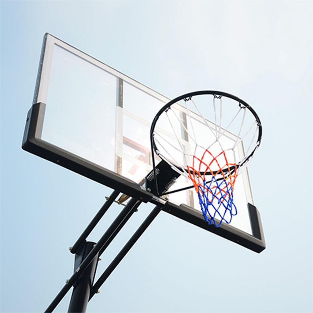 Vebreda 54 in. Portable Basketball Hoop System, 7.5 - 10 ft. Height Adjustable
