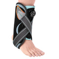 Ankle Support Brace for Women and Men’s Sprained Ankle with Stabilizers, Adjustable Knob Ankle Brace for Plantar Fasciitis and Tendonitis(S, Black)