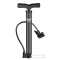 Bike Pump Portable,Bike Tire Inflator,Bicycle Hand Air Pump with 3 Auxiliary Nozzle,Ball Pump Inflator Bicycle Floor Pump Suitable for Baby Stroller Tires,Balls,Road and Mountain Bikes