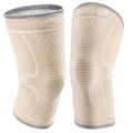CAMBIVO Knee Brace x2, Compression Knee Sleeve Support for Running, Meniscus Tear, Arthritis, Joint Pain Relief, S-XL