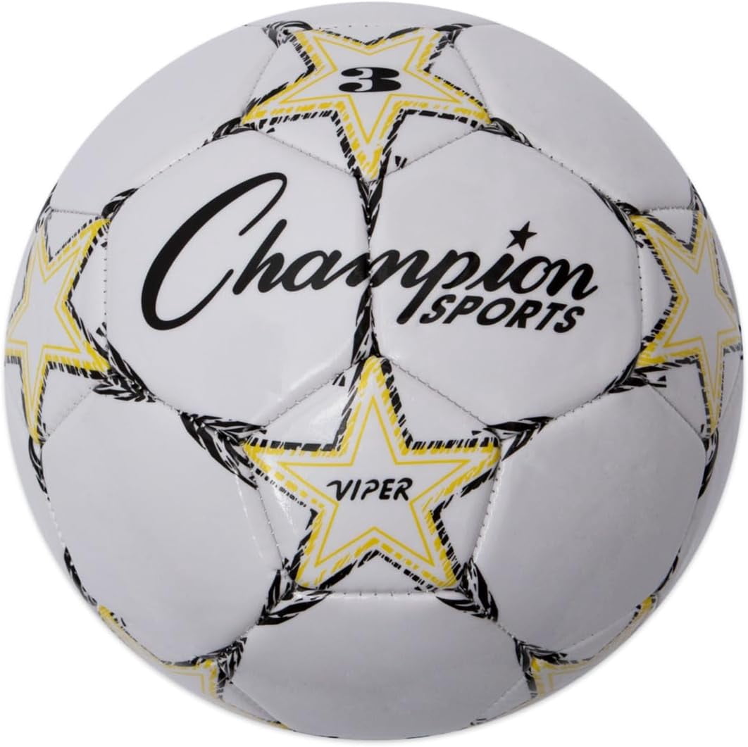 Champion Sports Viper Soccer Ball - Size 3