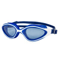 Aqua Dolfino Performa Latex-Free Swim Sport Goggle for Adults, Blue