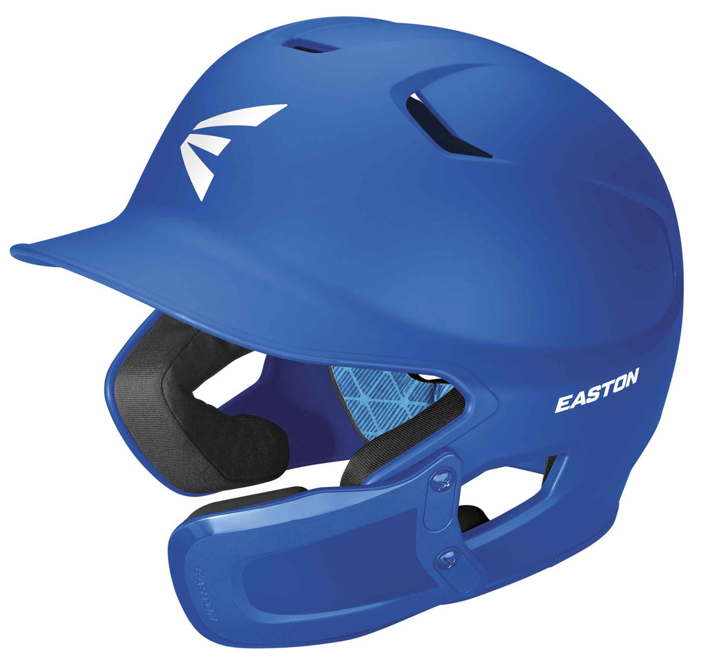 Easton Z5 2.0 Matte Solid Batting Helmet with Universal Jaw Guard - Junior | Matte Royal | Junior