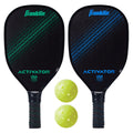 Franklin Sports 2 Player Pickleball Paddle + Ball Set - Wood Starter Set