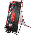 Franklin Sports 2-in-1 Baseball Pitchback Target + Rebounder Net - 68"