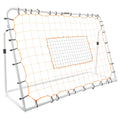 Franklin Sports 6' x 4' Adjustable Soccer Rebounder with Steel Frame and Net