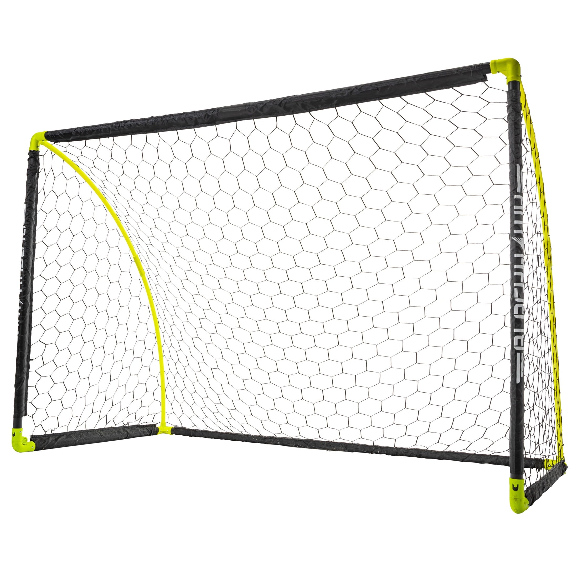 Franklin Sports Blackhawk Insta-Set Soccer Goal - Folding Indoor + Outdoor Goal - 6' x 4' - Yellow