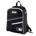 Franklin Sports MLB Baseball Batpack Bag - Youth Baseball, Softball and Teeball Bag - Equipment Backpack For Sports - Holds (2) Bats - Black/Red/White