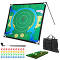 Golf Chipping Game Set, The Original Portable Golf Game for Chipping Practice for Junior Golfers, Outdoor & Indoor (Free Adjustable Club x1)