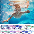 Kids Swim Goggles for Boys and Girls Age 3-15 with Nose Cover, Anti-Fog No Leaking Wide Vision HD Lens UV Protection, Comfortable Swim Goggles for Kids 6-14 by PALIFEUR