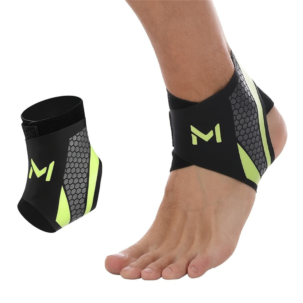 Lightweight Sports Ankle Brace! Compression Sprain & Breathable For Basketball & Fitness Purple - One Size