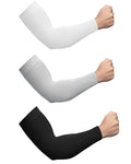 3 Pairs UV Sun Protection Arm Sleeves for Men & Women UPF 50 Cooling Sports Sleeve Tattoo Cover Up Outdoor Sun Sleeve for Basketball Football Golf