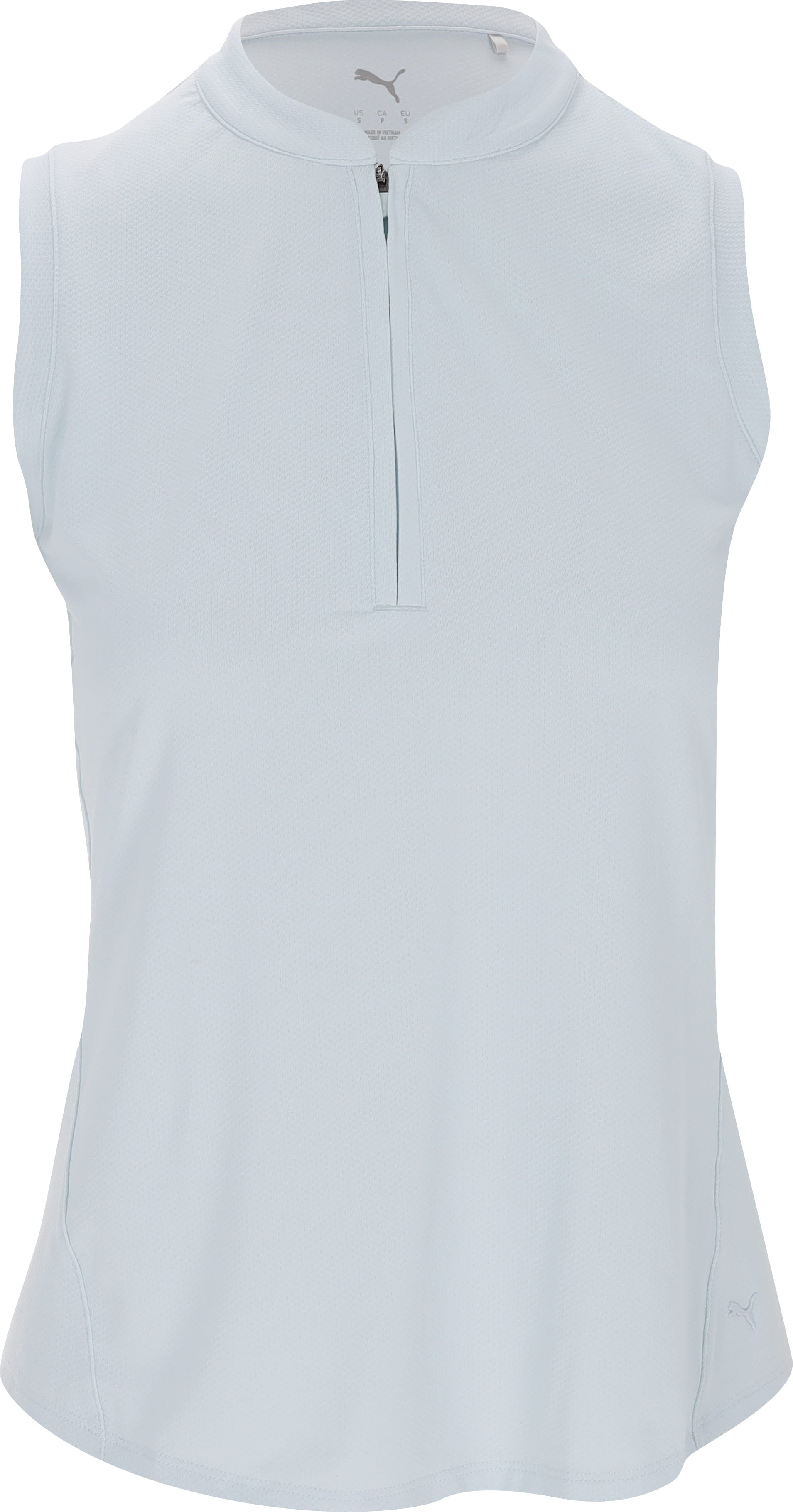 Puma Aerlon Mock Sleeveless Sea Glass Shirt Women XL