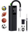 REHOTTOP Electric Ball Pump, 18 PSI Basketball Pump with Gauge, 6" Sports Ball Pump with Inflation Needle, 4X Faster Balls Air Pump for All Balls