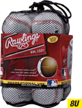 Rawlings | Official League Recreational Use Practice Baseballs | Youth/8U | Bag of 12 | OLB3BAG12 | 12 Count