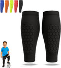 Shin Defender, Shin Guards Kids with Honeycomb Pads, 2 Pack Shindefender Shins Guards Soccer for Ski Youth Adult(White,XL(Adult))