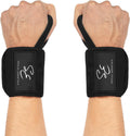 Special Essentials Stiff Unisex Heavy-Duty Black Wrist Wraps (1 Pair)