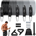 WQQQW Heavy Resistance Bands for Working Out, 150LBS Exercise Bands with Handles, Muscle Training, Strength, Yoga