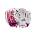 Wilson 2024 A440™ Flash™ 11.5” Youth Fastpitch Softball Glove - White/Tie Dye, Left Hand Throw