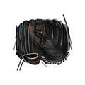 Wilson A700 12.5" Outfield Baseball Glove - Black/Silver/Orange, Right Hand Throw