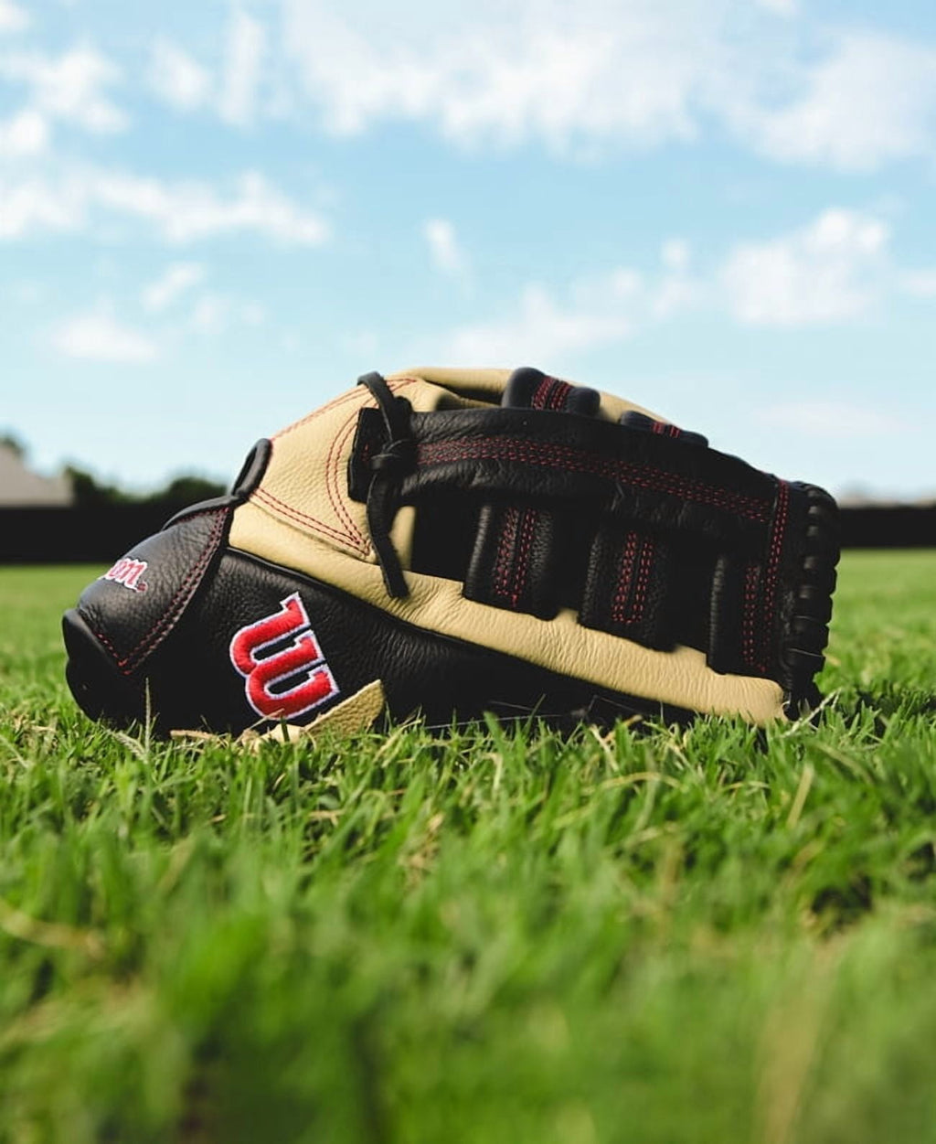 Wilson Youth A500 12.5" Baseball Glove Blonde/Black 12.5
