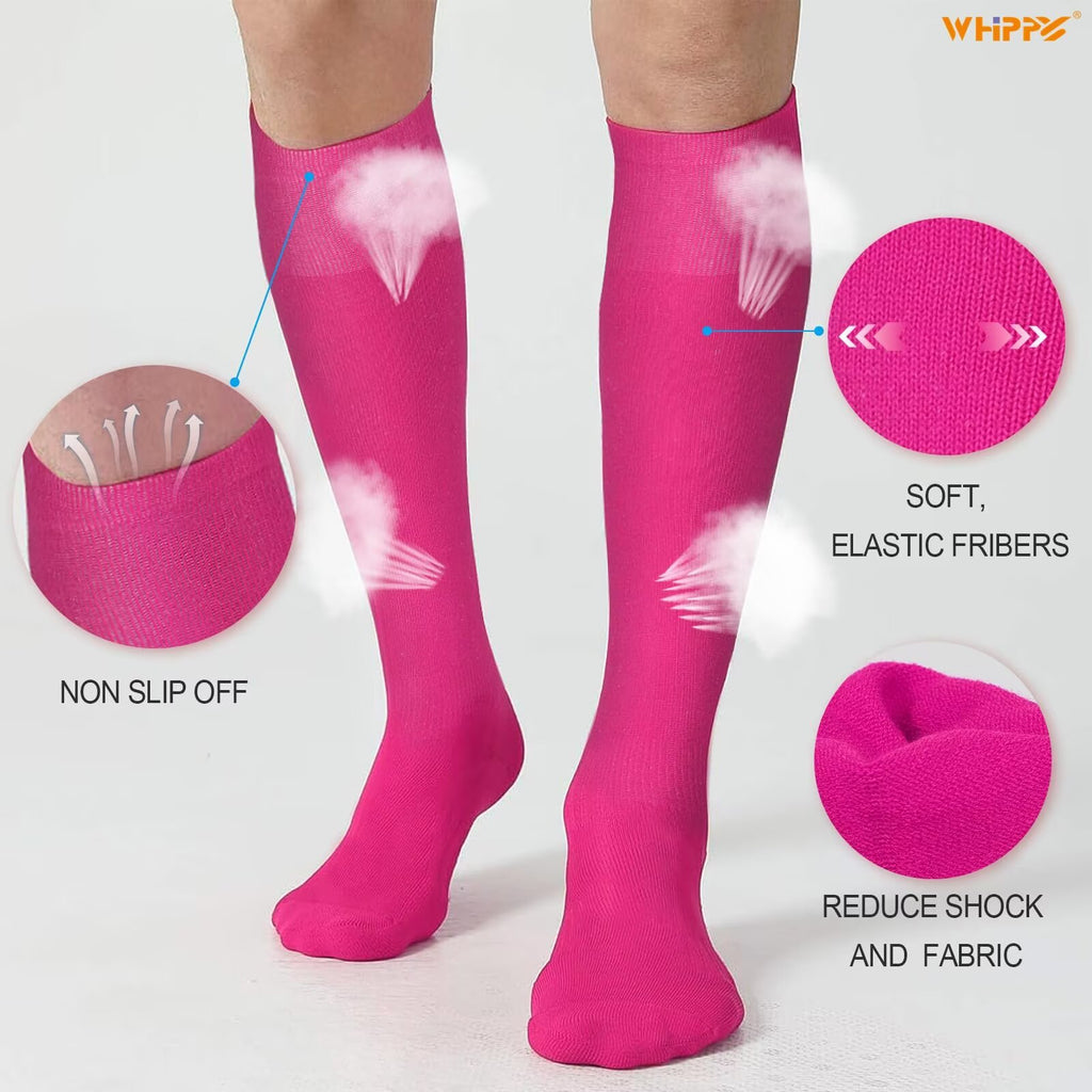 WHIPPY Baseball Belt and Socks Combo for Youth Boys Girls Softball Belt Adjustable Elastic Belt for Kids Children