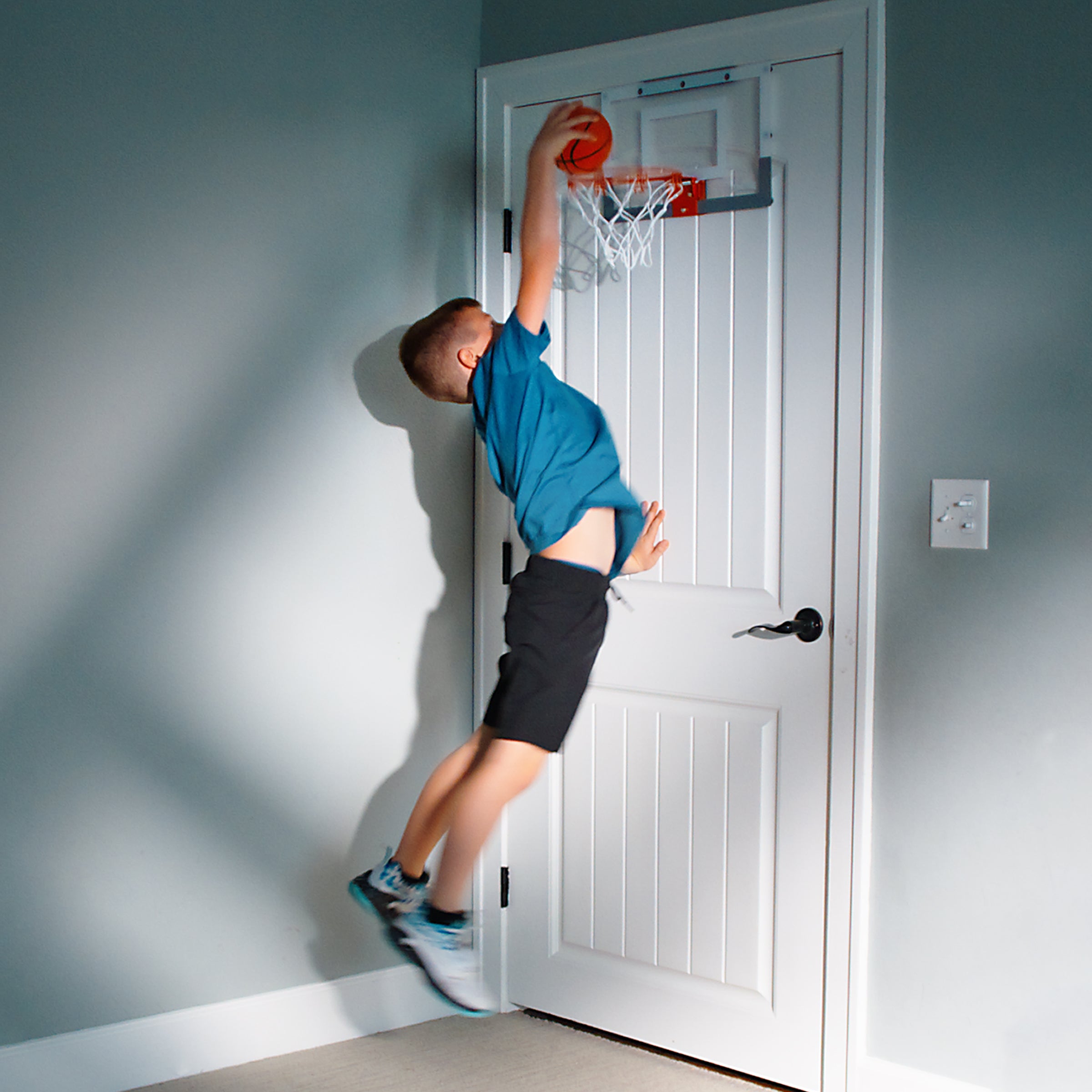 Spalding Slam Jam Basketball Hoop, 9" Rim