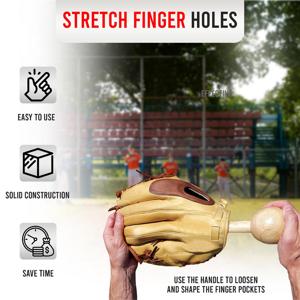 Hot Glove Baseball & Softball Wooden Glove Mallet