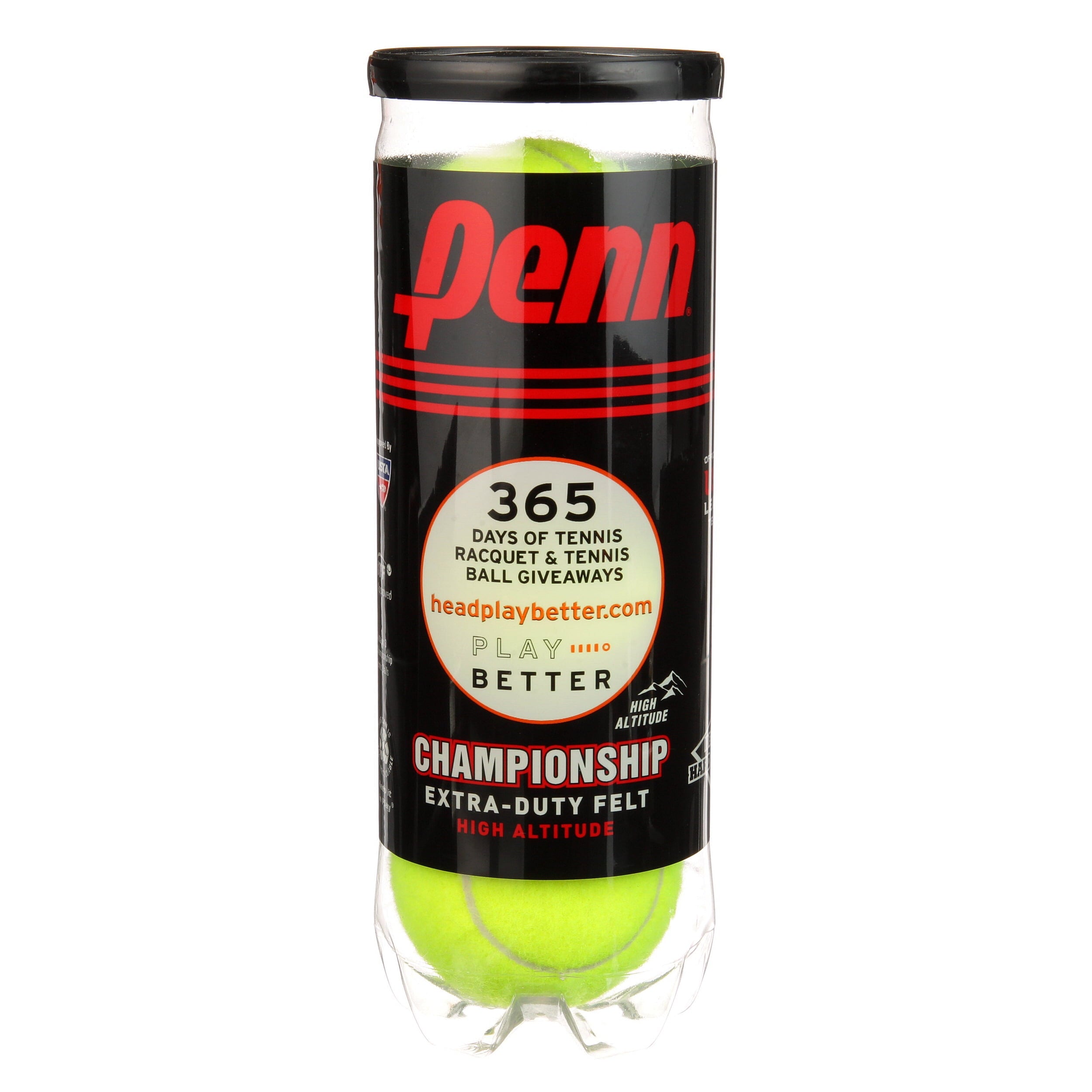 Penn Championship Extra Duty High-Altitude Tennis Ball Can (3 Balls)