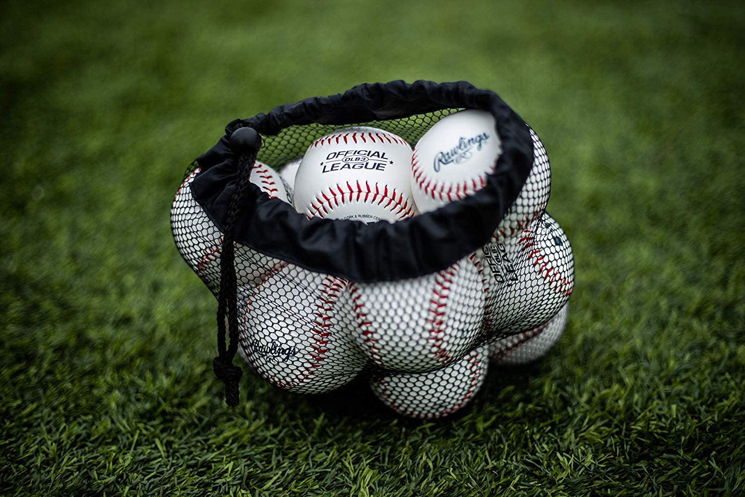 Rawlings | Official League Recreational Use Practice Baseballs | Youth/8U | Bag of 12 | OLB3BAG12 | 12 Count