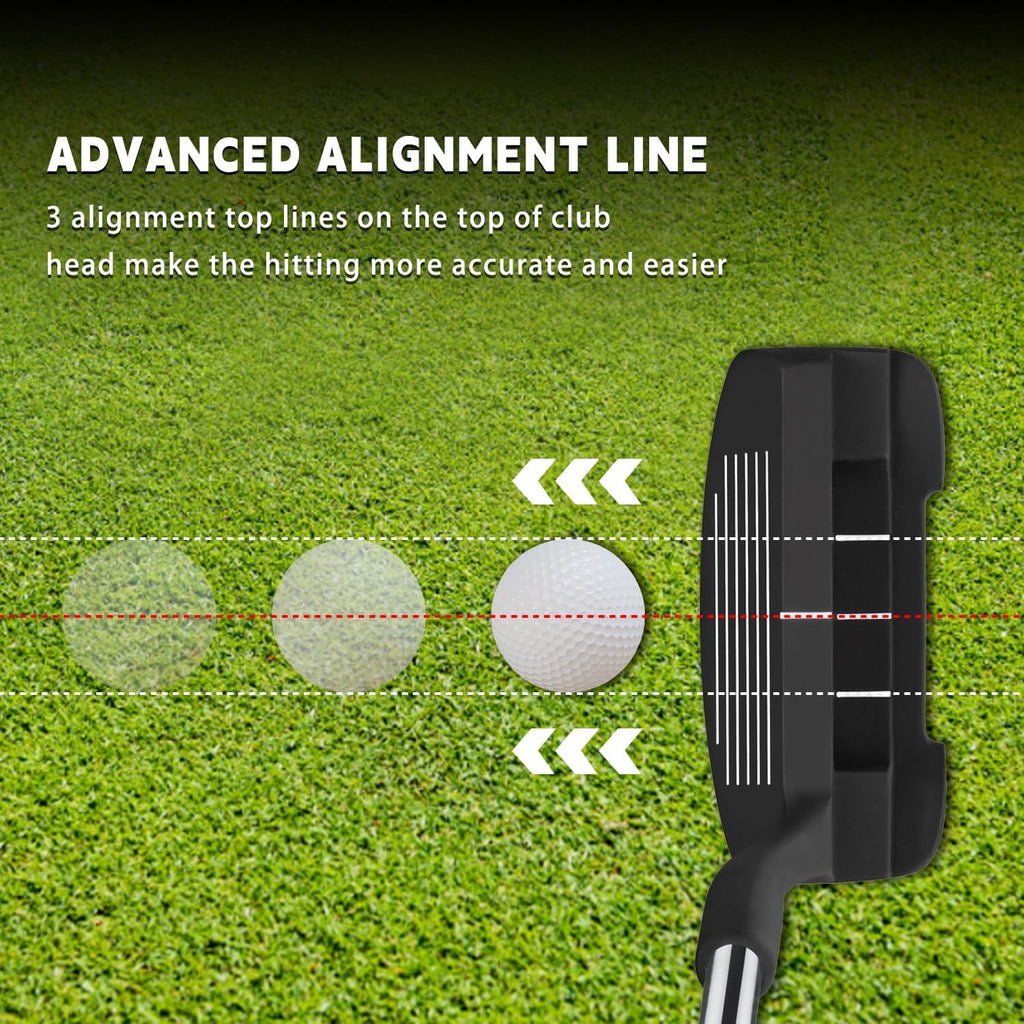 MAZEL Chipper Club Pitching Wedge for Men & Women,45 Degree - Save Stroke from Short Game,Right Hand